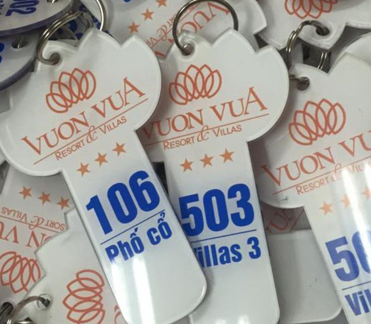 Địa chỉ in logo lên móc khóa uy tín và giá tốt