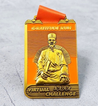 Huy chương GRATITUDE RUN - VIRTUAL CHALLENGE -
