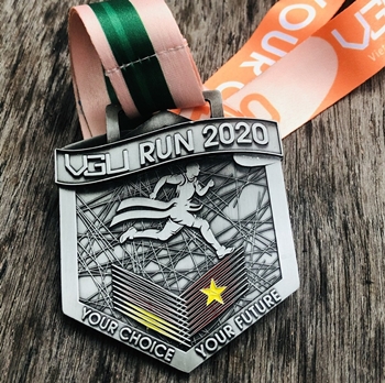 Huy chương VGU Run 2020 -