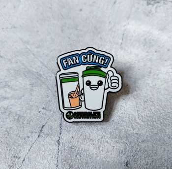 Huy hiệu cài áo sô 61 -