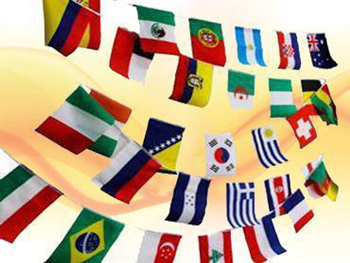Cờ Dây Các Quốc Gia -