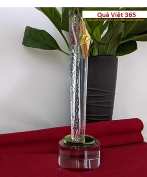 Cup vinh danh gắn ngôi sao -