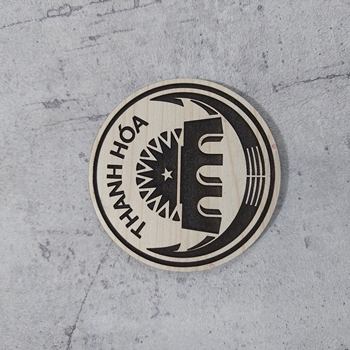 Huy chương gỗ 04 -