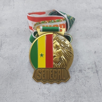 Huy chương Run Around The World Senegal -