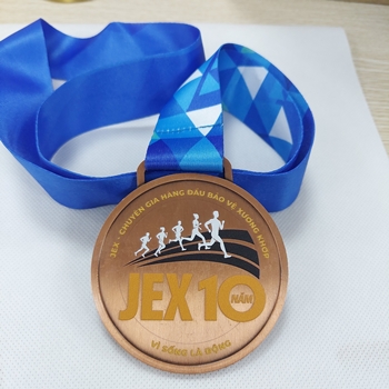 Huy chương in UV JEX 10 năm -
