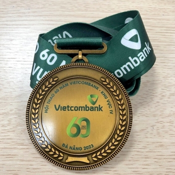 Huy chương In Uv Vietcombank -