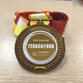 Huy chương khắc laser Teraco Fun Run -