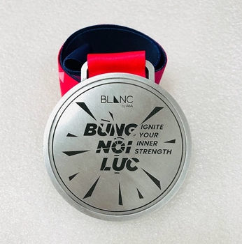 Huy chương khắc laser Bùng Nội Lực -