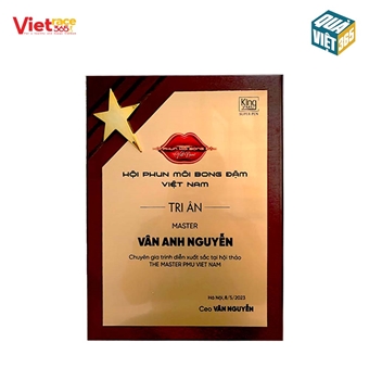 Bảng vinh danh Hội Phun Môi Bong Đậm Việt Nam -