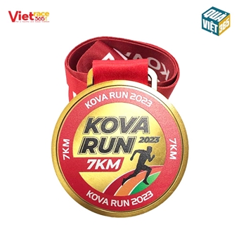 Huy chương In Uv Kova Run 2023 -