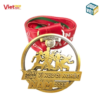 Huy chương Ngày Chạy Vì Người Nghèo Năm 2023 -