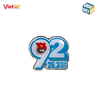 Huy hiệu cài áo kỷ niệm ngày thành lập -