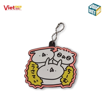 Móc khóa dẻo hình ngộ nghĩnh -