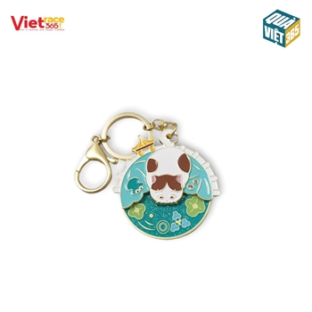 Móc khóa xoay hình con dơi -