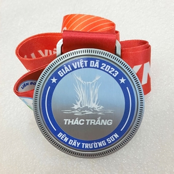 Huy chương In Uv Thác Trắng -