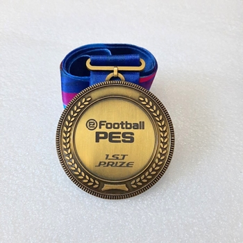 Huy chương khắc laser Football -