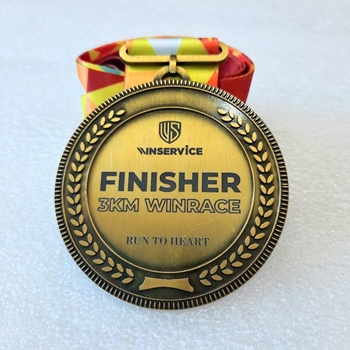 Huy chương khắc laser Winrace -