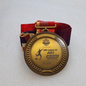 Huy chương khắc laser CBS League S5 -