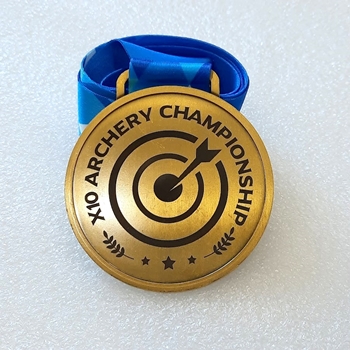 Huy chương khắc laser Archery Championship -