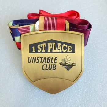 Huy chương khắc laser Unstable Club -