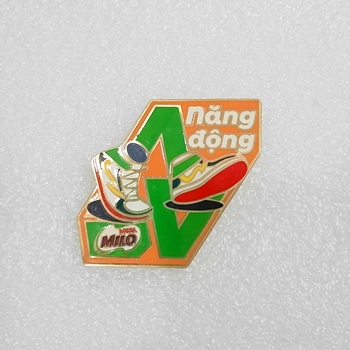 Huy hiệu cài áo Milo Năng Động -