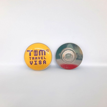 Huy hiệu cài áo Tiim Travel Visa -