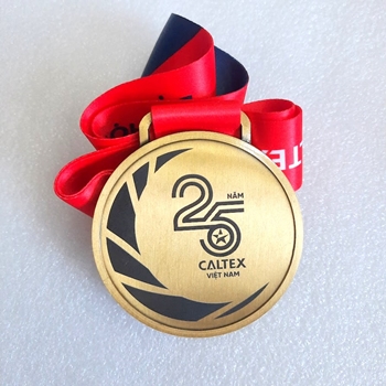 Huy chương khắc laser Caltex -