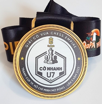 Huy chương In Uv Cờ Nhanh -