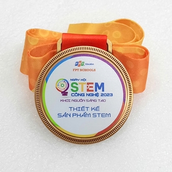 Huy chương In Uv Stem FPT -