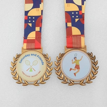 Huy chương In Uv Cầu Lông -