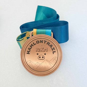 Huy chương khắc laser Hamlon Trail -