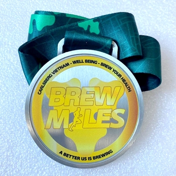 Huy chương In Uv Brew Mles -