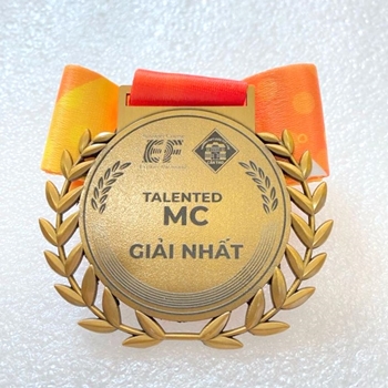 Huy chương khắc laser Talented MC -