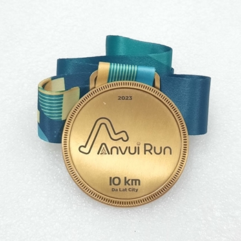 Huy chương khắc laser An Vui Run -