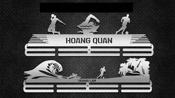 Giá treo huy chương 07 -