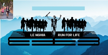 Giá treo huy chương 14 -