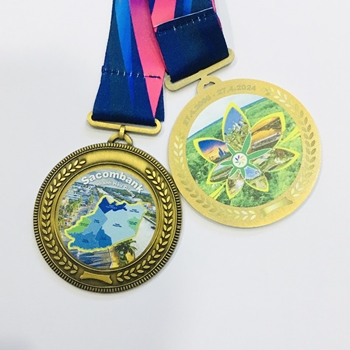 HUY CHƯƠNG IN UV BÔNG LÚA -