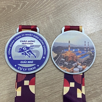 HUY CHƯƠNG IN UV NHIỆT ĐIỆN MÔNG DƯƠNG -