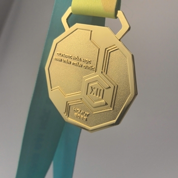 HUY CHƯƠNG ĐÚC NỔI 2 MẶT - MẠ SÁNG -