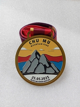 HUY CHƯƠNG IN UV - NÚI CHU MU -