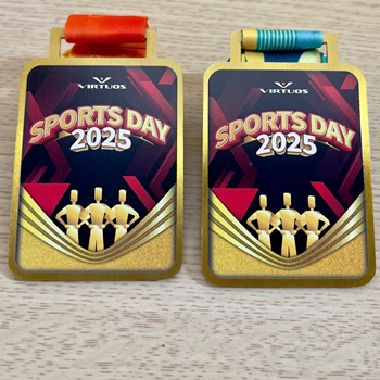 HUY CHƯƠNG HÌNH CHỮ NHẬT - SPORT DAY -