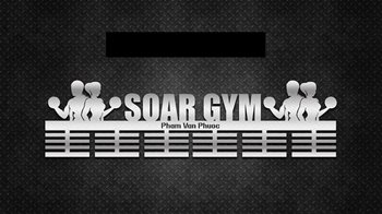 Giá treo huy chương 17 -