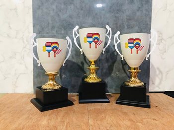 CUP PICKLEBALL - MÀU TRẮNG NHIỀU MẪU -