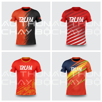 ÁO THUN CHẠY BỘ MÀU SẮC NỔI BẬT -