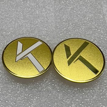 HUY HIỆU ĂN MÒN ĐI MÀU CHỮ K -