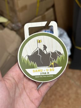 HUY CHƯƠNG GỖ NÚI SAMU -
