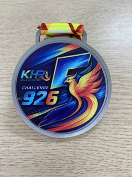 HUY CHƯƠNG SPORT BẠC KHR IN UV -