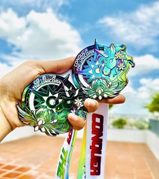 HUY CHƯƠNG ĐÚC IN SẮC MÀU CỰC ĐẸP -