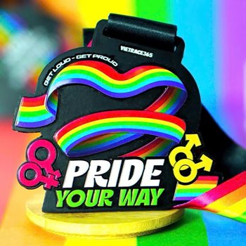 HUY CHƯƠNG ĐEN PRIDE YOUR WAY -