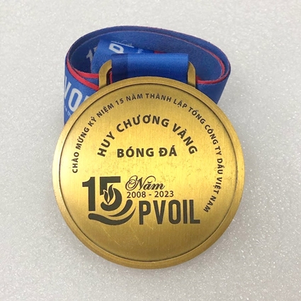 Huy chương khắc laser PVOIL